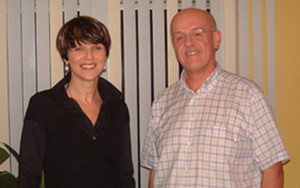 Francis Dercourt und Janine Baumann
