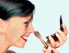 Make-up. Glo minerals von Visagist